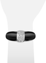 Thumbnail for your product : A-Z Collection Black Bangle Bracelet