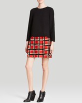 Thumbnail for your product : Marc by Marc Jacobs Dress - Toto Plaid Crepe