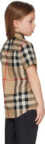 Thumbnail for your product : Burberry Kids Beige Check Shirt