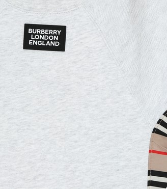 Burberry Children Icon Stripe cotton jersey dress