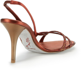 Thumbnail for your product : Rene Caovilla Satin Strappy Sandal
