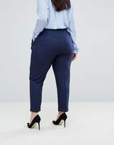 Thumbnail for your product : ASOS Curve Woven Peg Pants With Obi Tie