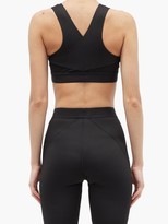 Thumbnail for your product : Reebok x Victoria Beckham V-back Sports Crop Top - Black