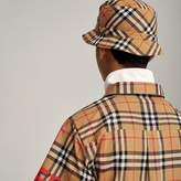 Thumbnail for your product : Burberry Childrens Short-sleeve Graffiti Print Check Cotton Shirt