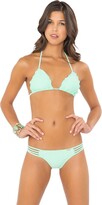 Thumbnail for your product : Luli Fama Women's Cosita Buena Wavey Triangle Bikini Top