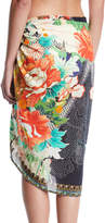 Thumbnail for your product : Camilla Floral Printed Sarong Coverup with Tassels
