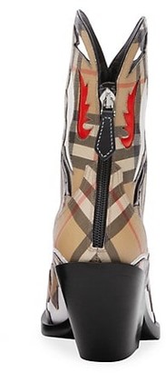 Burberry Matlock Vintage Check Western Boots