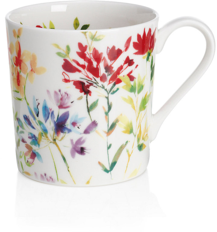 Marks and Spencer Spring Meadow Floral Mug ShopStyle Home