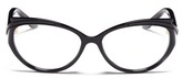 Thumbnail for your product : Christian Dior Curve brow bar cat eye optical glasses