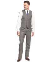 Thumbnail for your product : MICHAEL Michael Kors Suit Mid-Grey Flannel Solid Vested