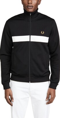 Fred Perry Contrast Panel Track Jacket - ShopStyle