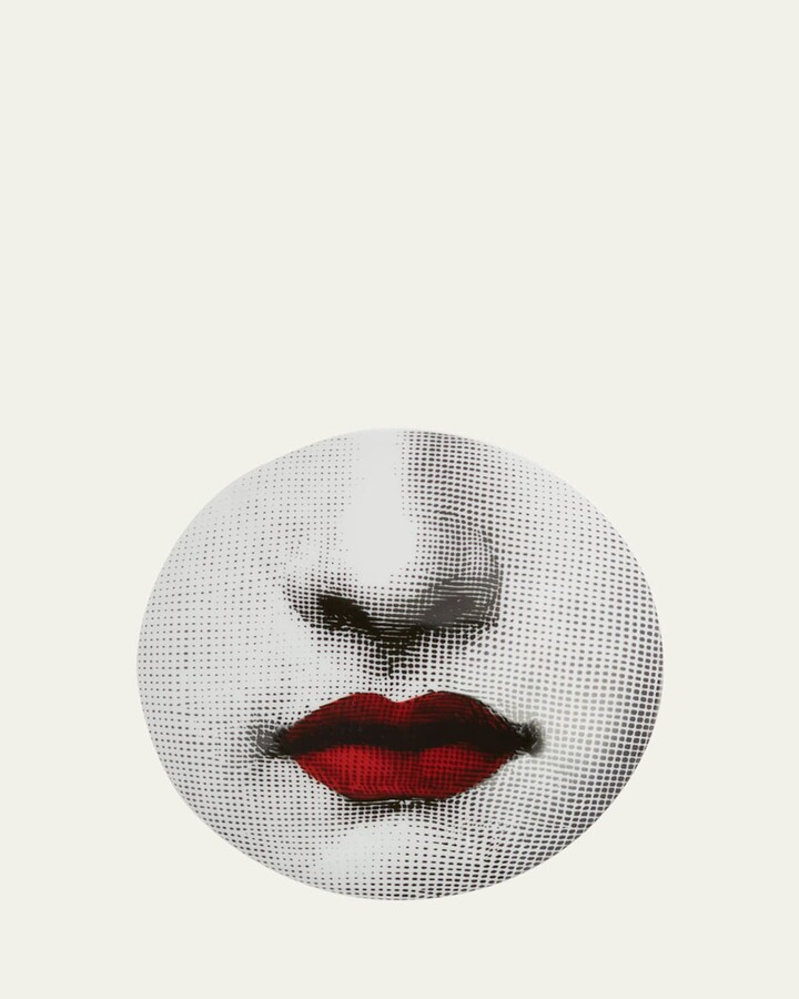 Fornasetti Tema e Variazioni n.397 Red Lips Round Box