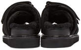 Thumbnail for your product : Y's Ys Black Suede Slides