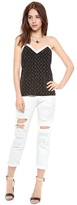 Thumbnail for your product : Tibi Metal Hatch Print Camisole