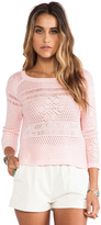 Thumbnail for your product : BB Dakota Calida Novelty Stitch Sweater