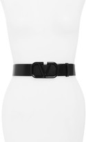 Thumbnail for your product : Valentino Go Logo Buckle Belt