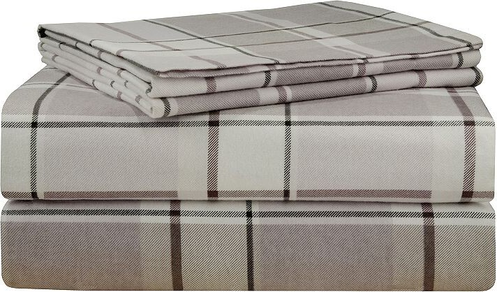 Pointehaven Deep-Pocket Flannel Sheet Set