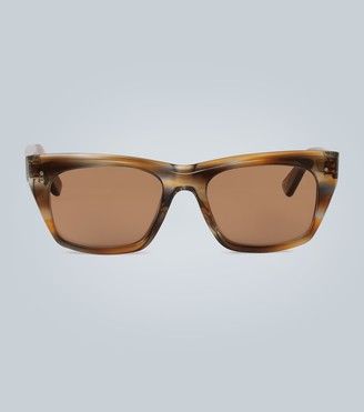 Celine Rectangle-frame acetate sunglasses