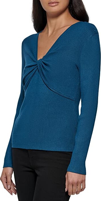 Calvin Klein EST 1978 Western shirt in dark blue - ShopStyle Long Sleeve  Tops