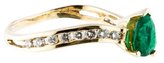 Thumbnail for your product : Ring 14K Emerald & Diamond