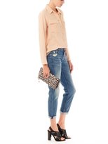 Thumbnail for your product : Mother Graffiti Girl Dropout Boyfriend Jeans