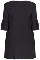 Thumbnail for your product : Eileen Fisher Ruffle Sleeve Dress