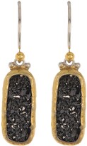 Thumbnail for your product : Gurhan Sterling Silver & 24K Yellow Gold Plated Mystere Rectangle Drop Earrings