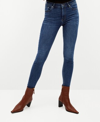 MANGO Women's Crop Skinny Isa Jeans - ShopStyle