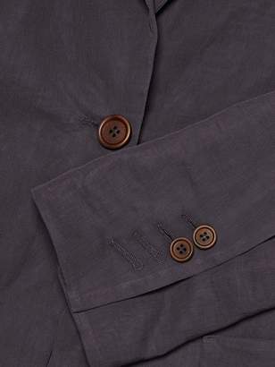 Brunello Cucinelli Cotton Organza Single Button Jacket