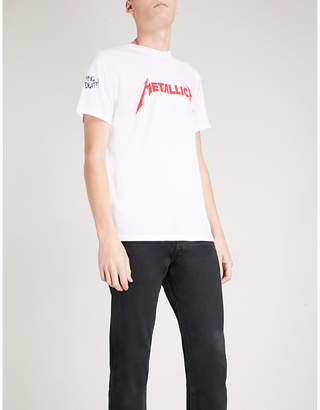 metallica Creep cotton-jersey T-shirt