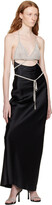Thumbnail for your product : Alexander Wang Black Crystal Midi Dress