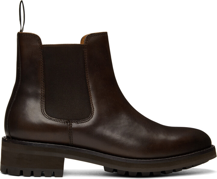 Polo Ralph Lauren Brown Bryson Chelsea Boots ShopStyle