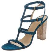 Thumbnail for your product : Ritch Erani NYFC Suede Multistrap Sandals w/ Tags