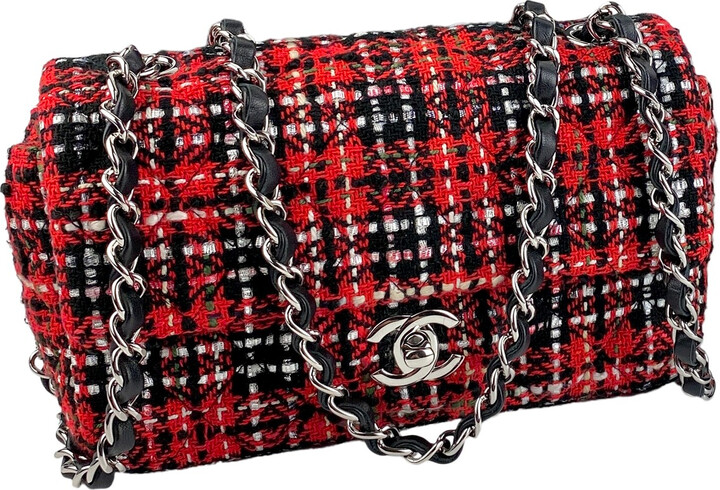 Chanel Timeless/Classique tweed handbag - ShopStyle Shoulder Bags