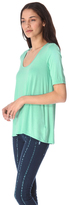 Thumbnail for your product : Three Dots Relaxed High Low Tee