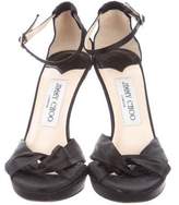 Thumbnail for your product : Jimmy Choo Ankle Strap Platform Sandals