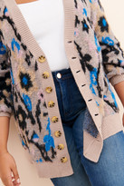 Thumbnail for your product : ModCloth Floral Jacquard Cardigan