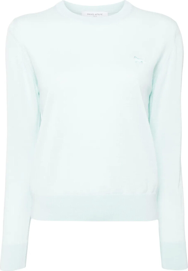 MAISON KITSUNÉ Baby Fox Patch Regular Fit Jumper