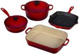 Thumbnail for your product : Le Creuset Enameled Cast Iron 6-Piece Signature Cookware Set