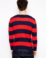 Thumbnail for your product : Gant Crew Neck Striped Sweater