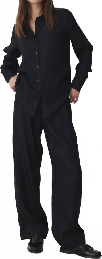 Karmamia Women's Garcia Pant In Black Leo Silk