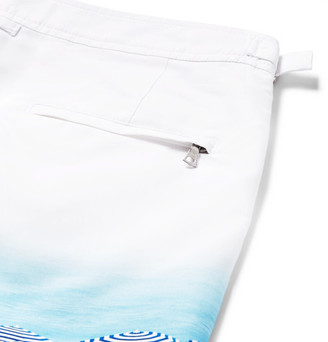 Orlebar Brown Bulldog Mid-Length Printed Swim Shorts
