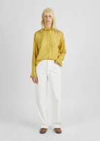 Thumbnail for your product : Etoile Isabel Marant Louna Henley Blouse Dusty Yellow