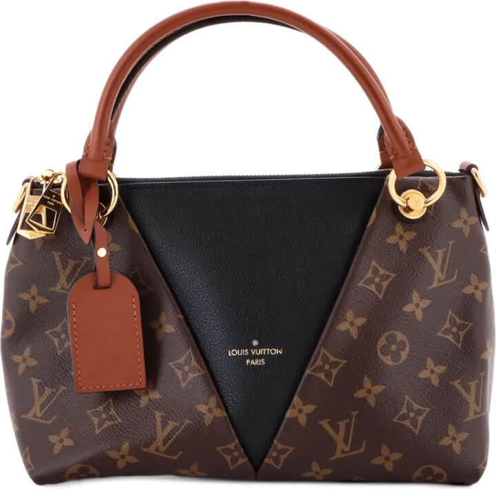 Louis Vuitton Pre-Owned V Monogram Canvas and Leather BB tote bag