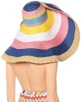 Thumbnail for your product : Missoni Mare Striped straw hat