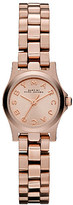 Thumbnail for your product : Marc by Marc Jacobs MBM3200 Henry Dinky mini rose gold-toned watch