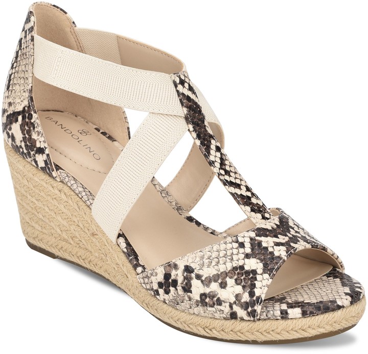 bandolino espadrille wedges