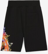 Thumbnail for your product : Burberry Childrens Coral Logo Graphic Cotton Shorts Size: 14Y