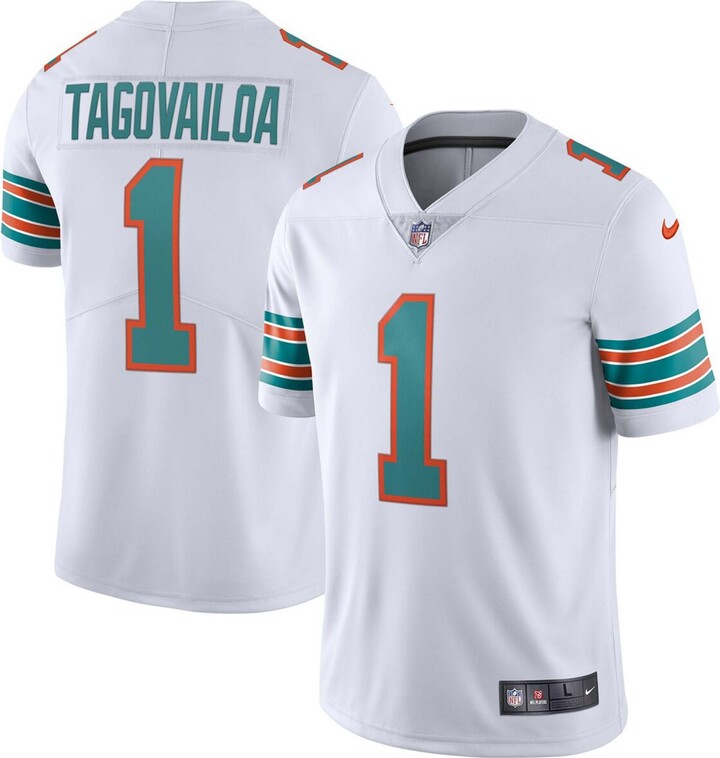 Nike Men's Tua Tagovailoa Miami Dolphins Alternate Vapor Limited Jersey