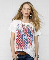 Thumbnail for your product : Denim & Supply Ralph Lauren Flag-Graphic Slouchy Tee